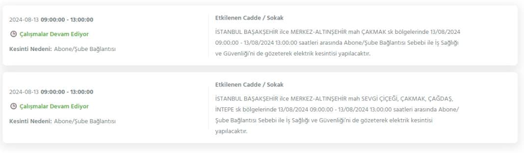 Bugün İstanbul'un bu ilçeleri karanlığa gömülecek! 8 saat sürecek elektrik kesintileri ilçe ilçe açıklandı 25